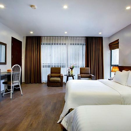 My Linh Hotel Hanoi Exterior foto