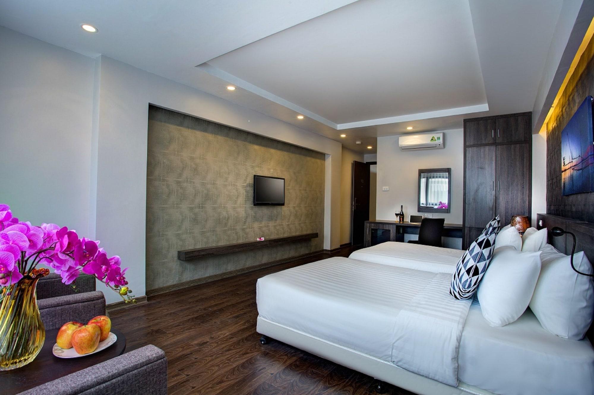 My Linh Hotel Hanoi Exterior foto